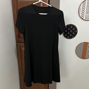 SHEIN Black Midi Dress